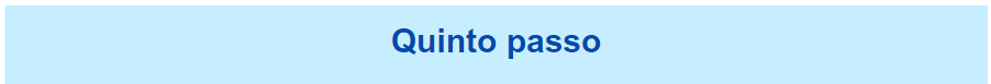 Tela 'Quinto Passo